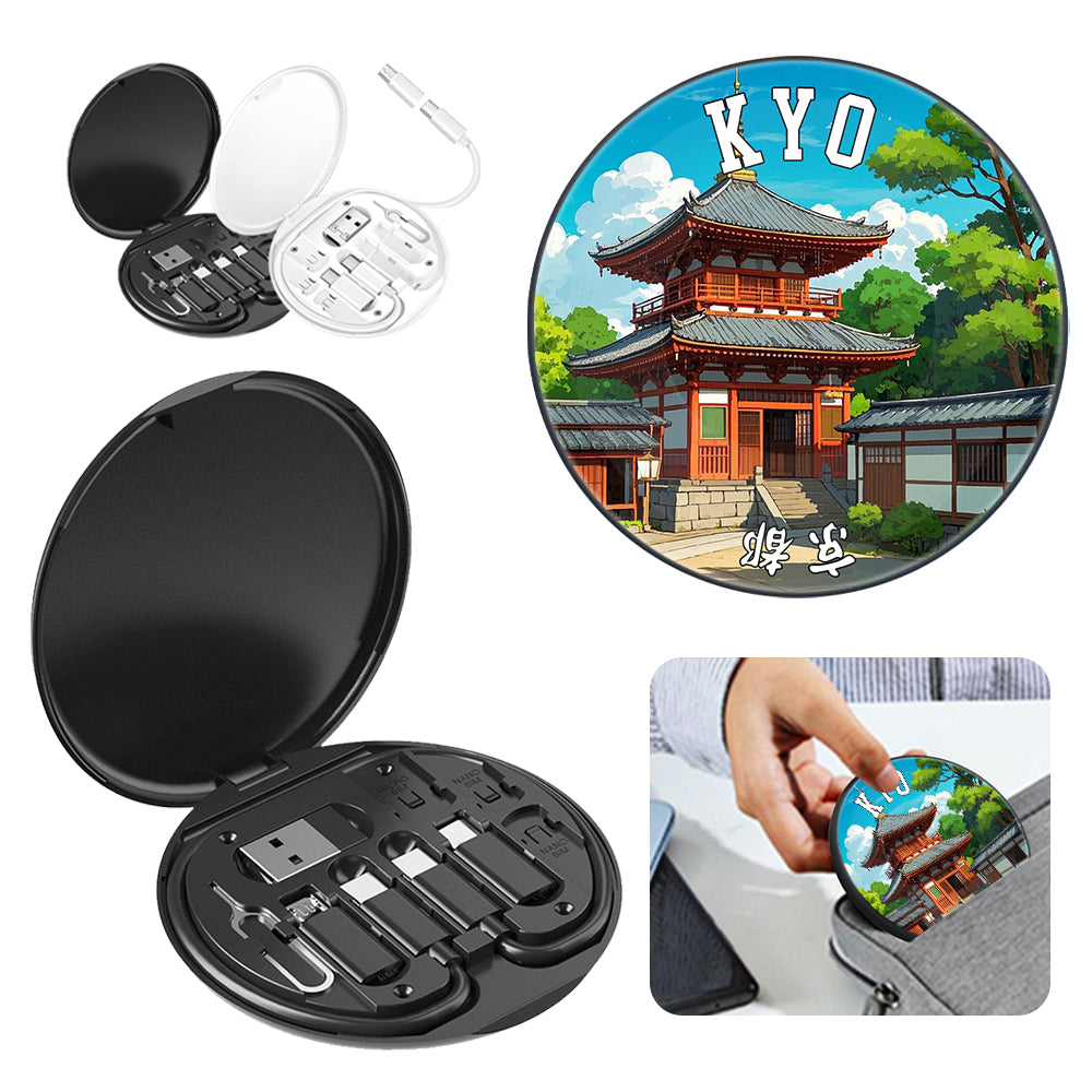 Kyoto Ginkaku-ji Universal Power Adapter Kit Tourist Merchandise Store