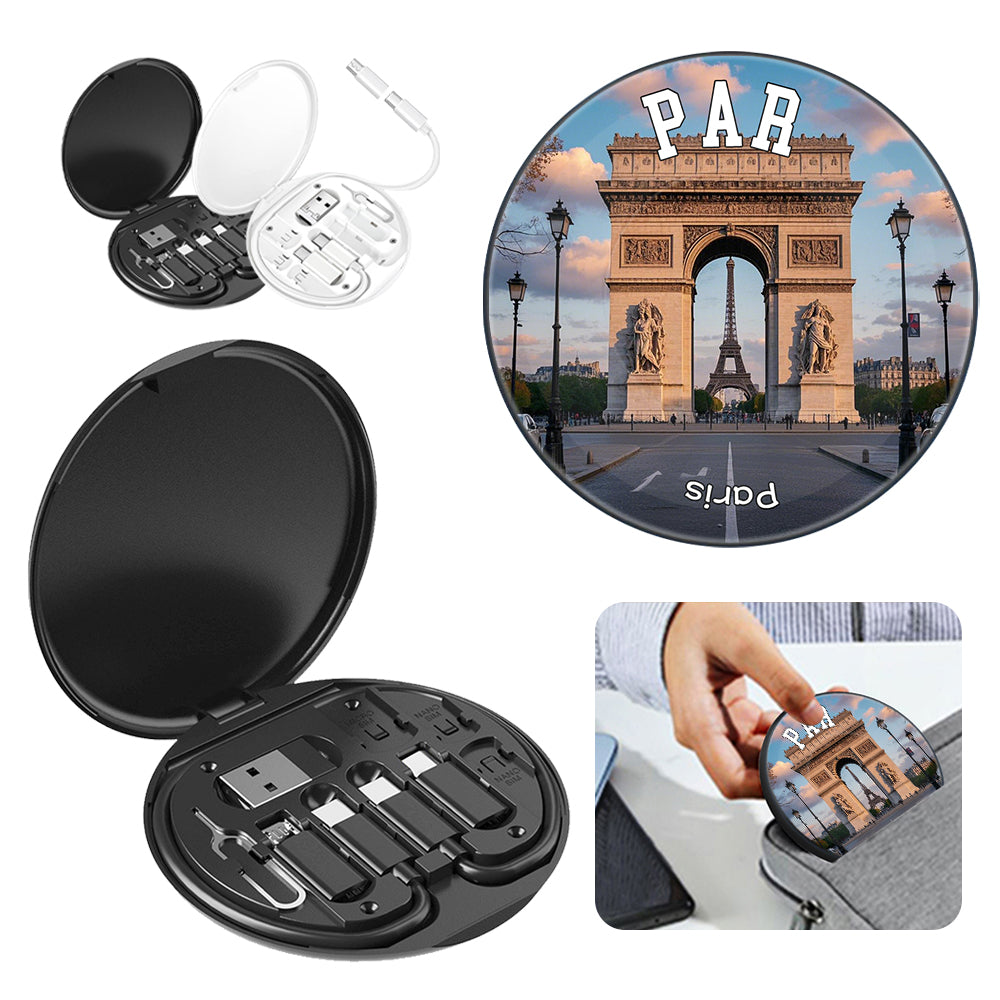 Paris Arc de Triomphe Portable Charging Kit Tourist Shop