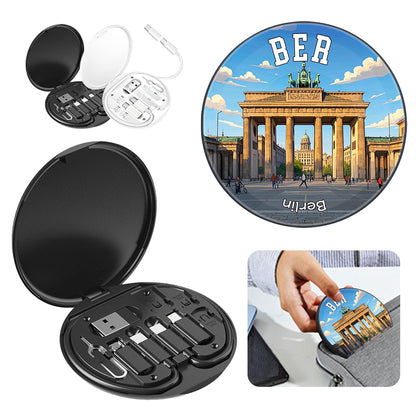 Berlin Brandenburger Tor Charging Cable Kit Tourist Stand