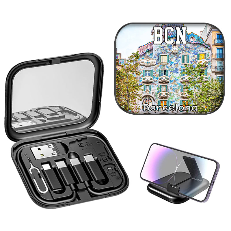 Barcelona Casa Batllo Phone Charging Kit Gift Stall