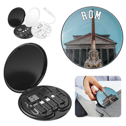 Rome Pantheon Portable Travel USB Charger Artisan Crafts