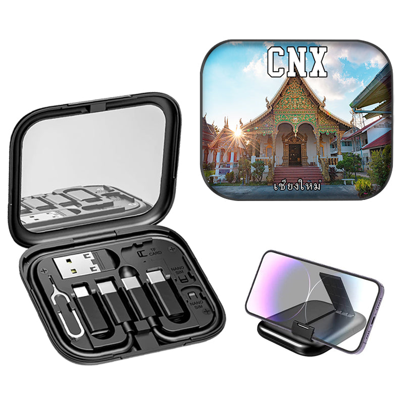 Chiangmai Wat Chiang Man Travel Adapter Charger Festive Gift Store