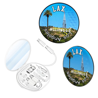 Los Angeles Hollywood USB 6-in-1 Adapter Kit Souvenir Gift Store