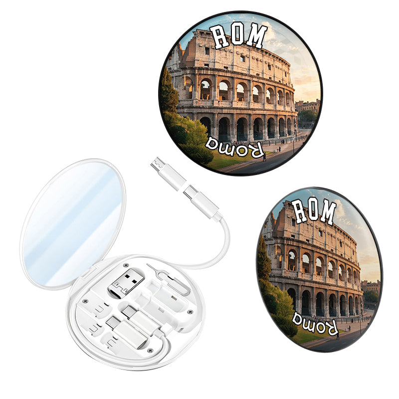 Rome Colosseum Charging Adapter Kit Heritage Souvenirs