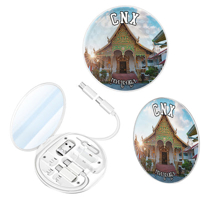 Chiangmai Wat Chiang Man Travel Adapter Charger Festive Gift Store