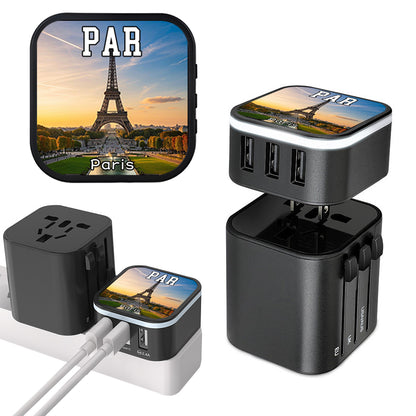 Paris Champs-Elysees USB Travel Charger Pop-up Souvenir Shop