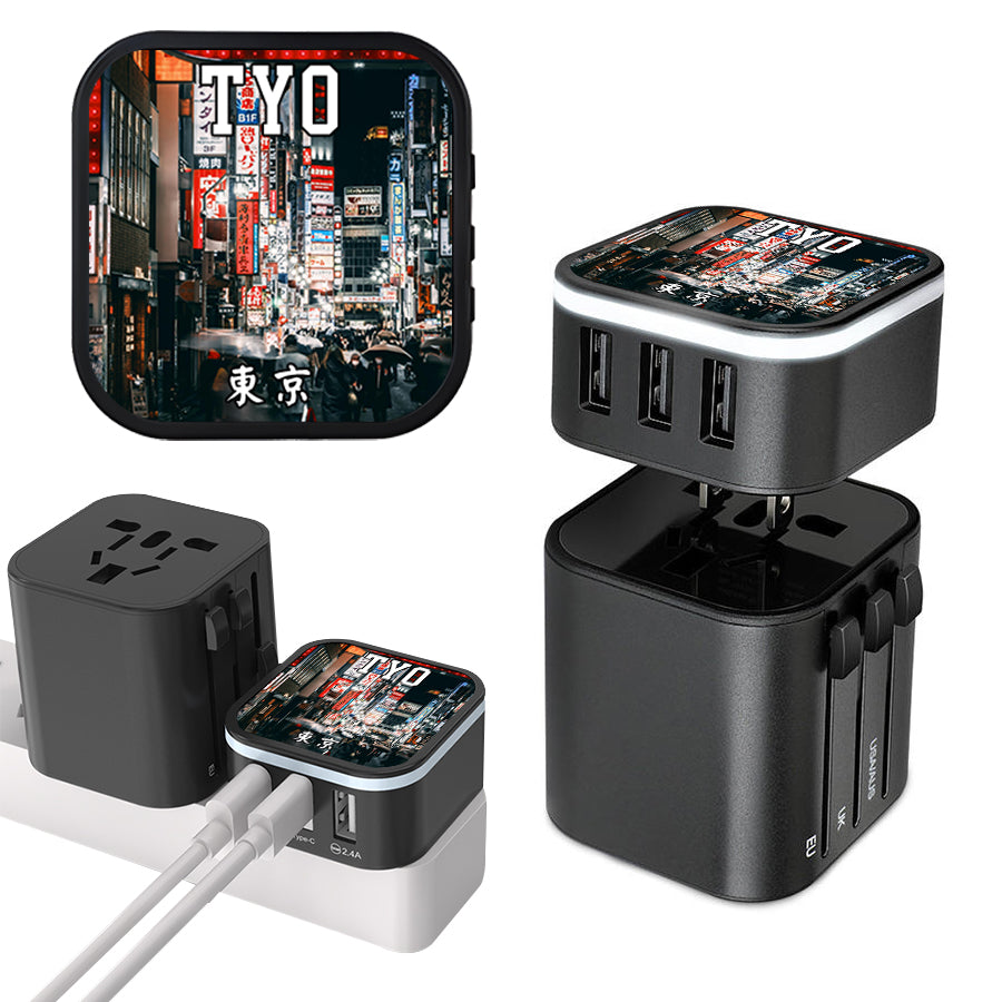 Tokyo Kabukicho International Travel Charger Customized Gifts