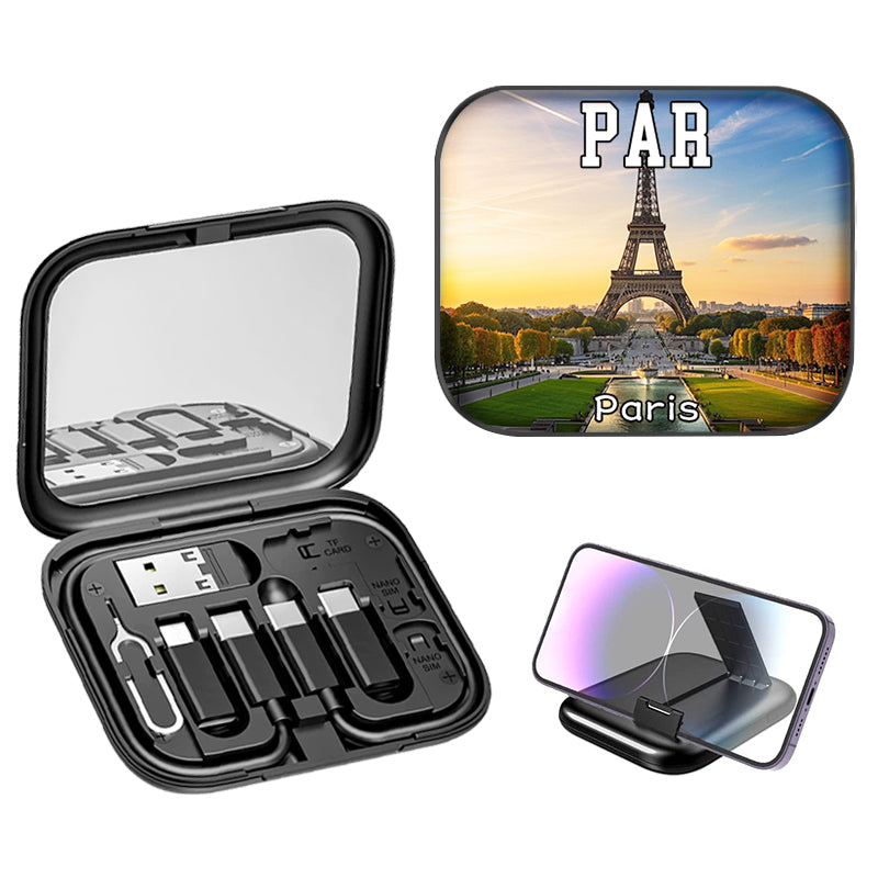 Paris Champs-Elysees USB Travel Charger Pop-up Souvenir Shop