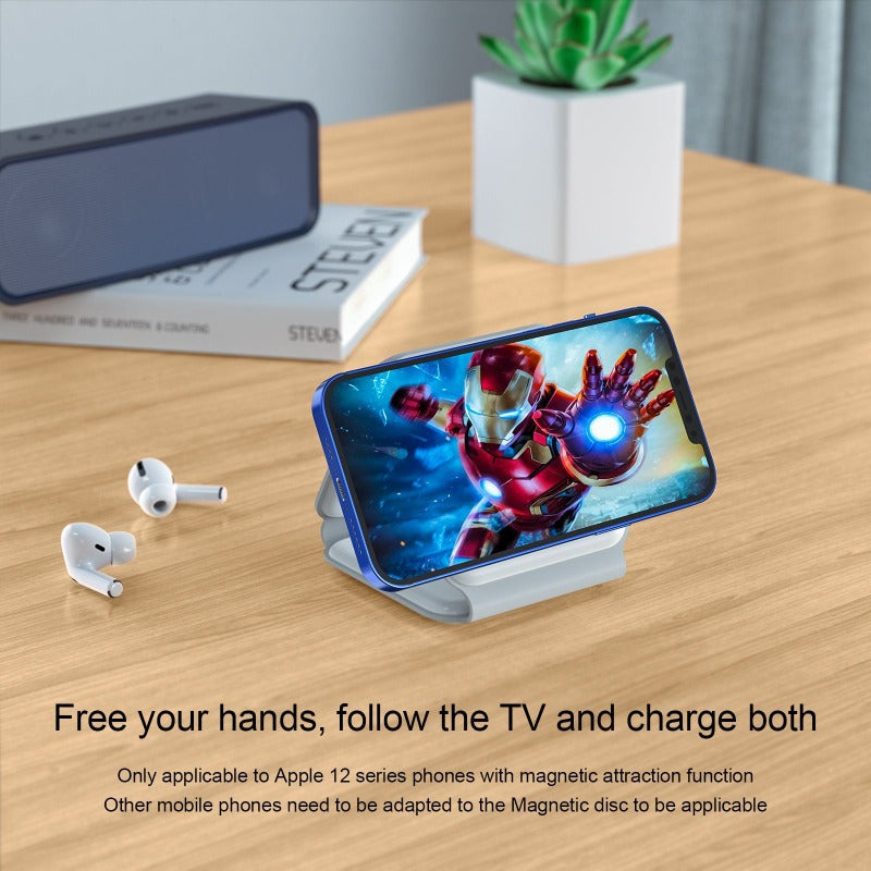 Wowtech 3-in-1 Foldable Wireless Charging Station