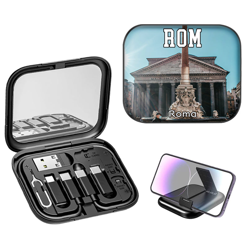 Rome Pantheon Portable Travel USB Charger Artisan Crafts