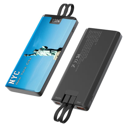 New York Central Park Portable Travel Charger Traditional Souvenirs