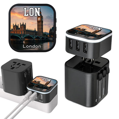 London British Museum Compact Travel Charger Local Crafts Market