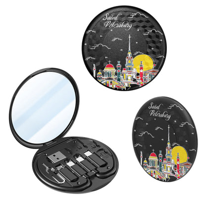 St.Petersburg Peter and Paul Fortress Pocket Power Bank Cultural Gifts
