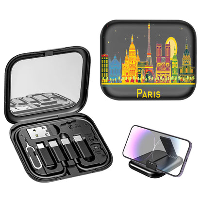 Notre-Dame de Paris Ultra-thin Power Bank Local Art Gifts