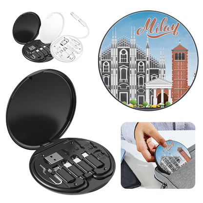 Milan Basilica di San Lorenzo Custom Power Bank Tourist Stand