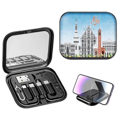 Milan Basilica di San Lorenzo Custom Power Bank Tourist Stand