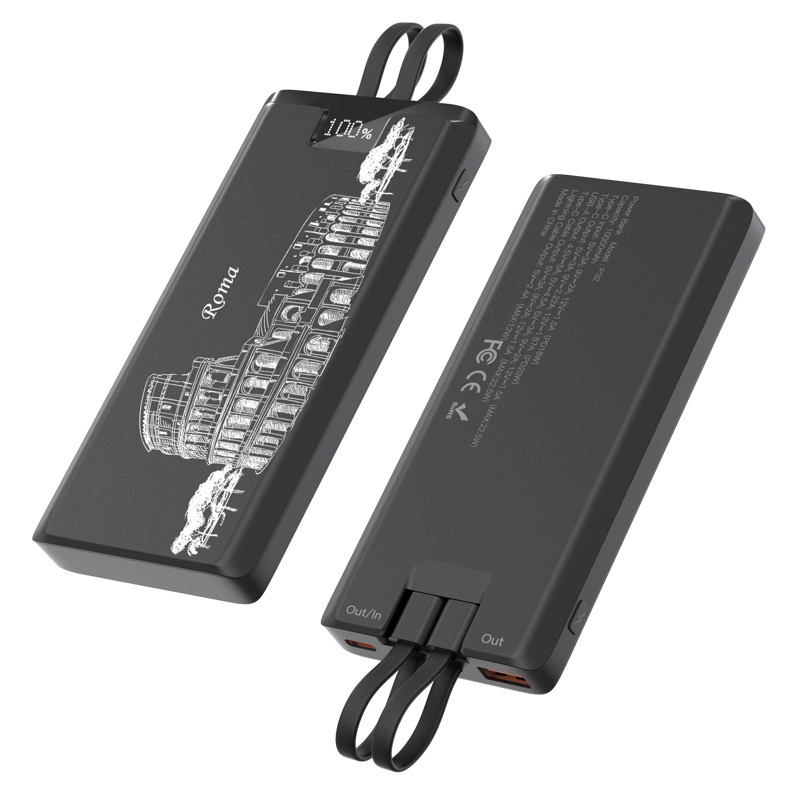 Rome St. Peter's Basilica High-Capacity Power Bank Heritage Shop