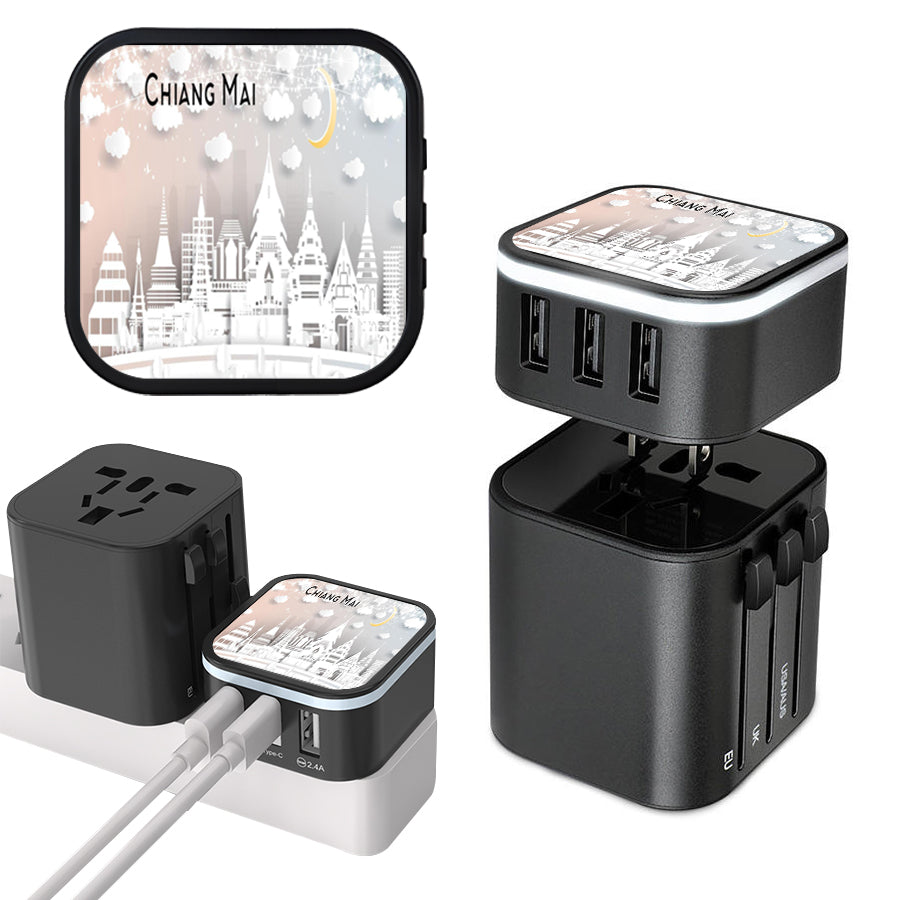 Chiengmai Tha Phae Gate Outdoor Power Bank Iconic Landmark Gifts