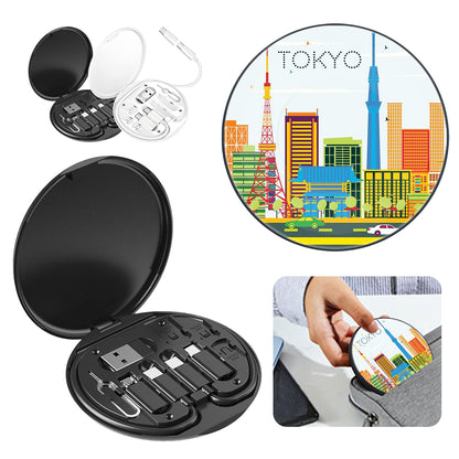 Tokyo Senso-ji Temple Built-in Cable Power Bank Tourist Trinkets