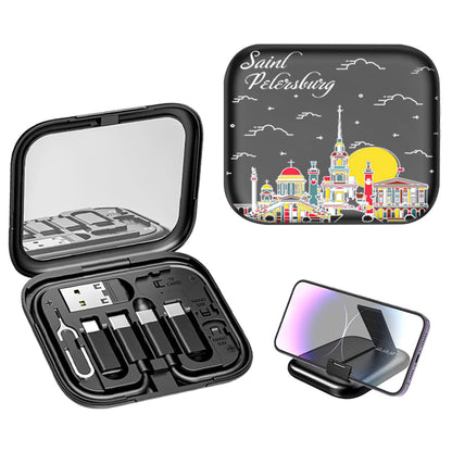 St.Petersburg Peter and Paul Fortress Pocket Power Bank Cultural Gifts