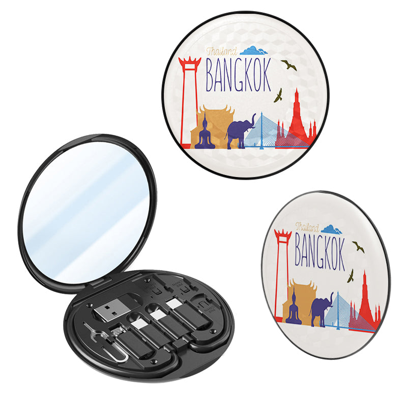 Bangkok Victory Monument Multi-Device Power Bank Cityscape Souvenirs