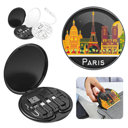 Notre-Dame de Paris Ultra-thin Power Bank Local Art Gifts