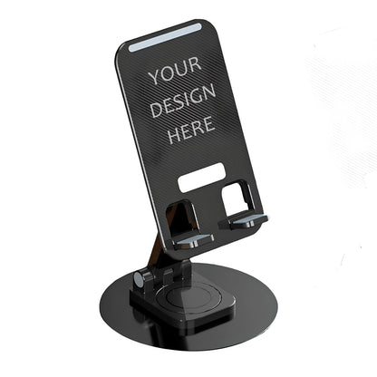 Wowtech Rotatable Stable Metal Desk Phone Holder with Custom Logo