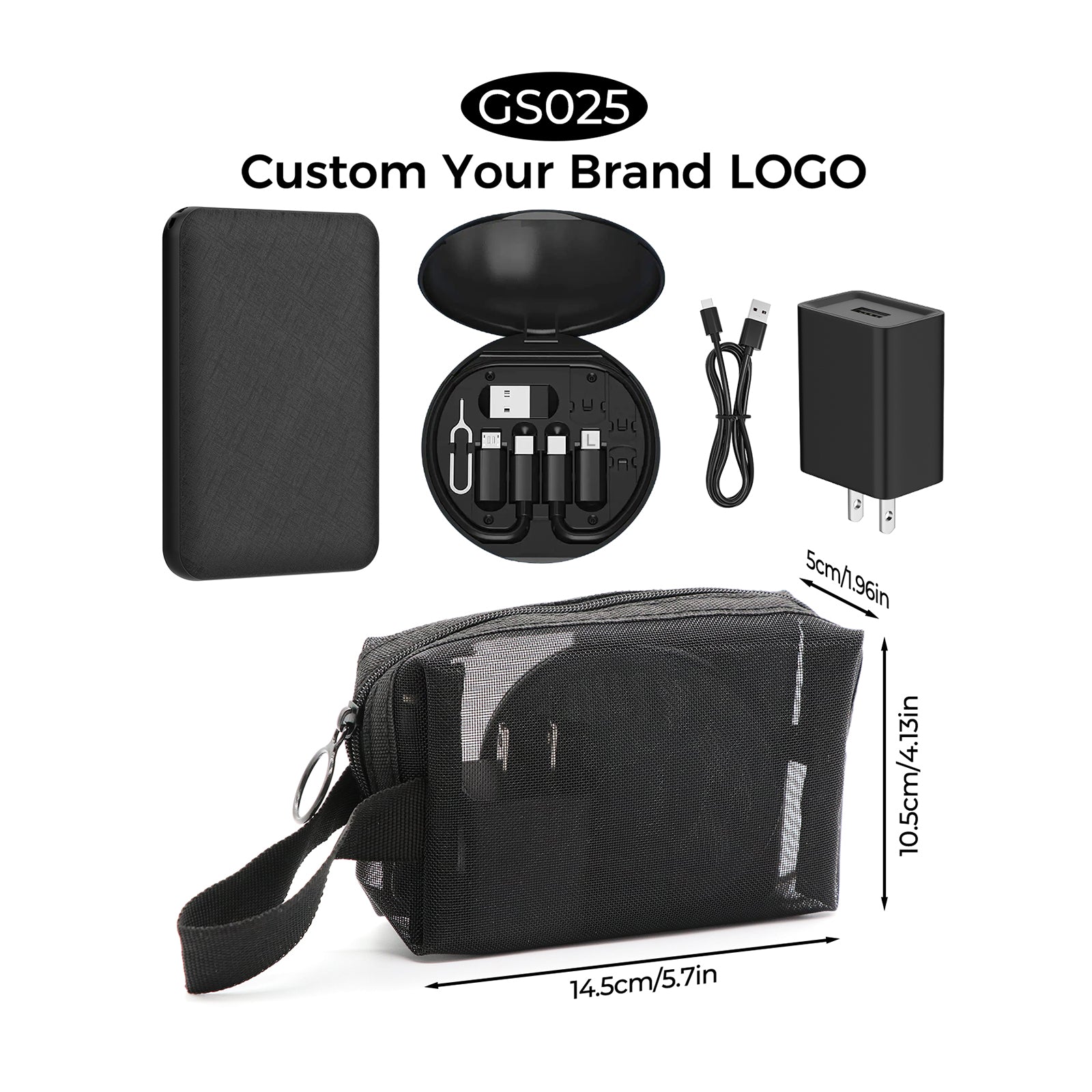 Wowtech Portable Travel Charging Gift Set