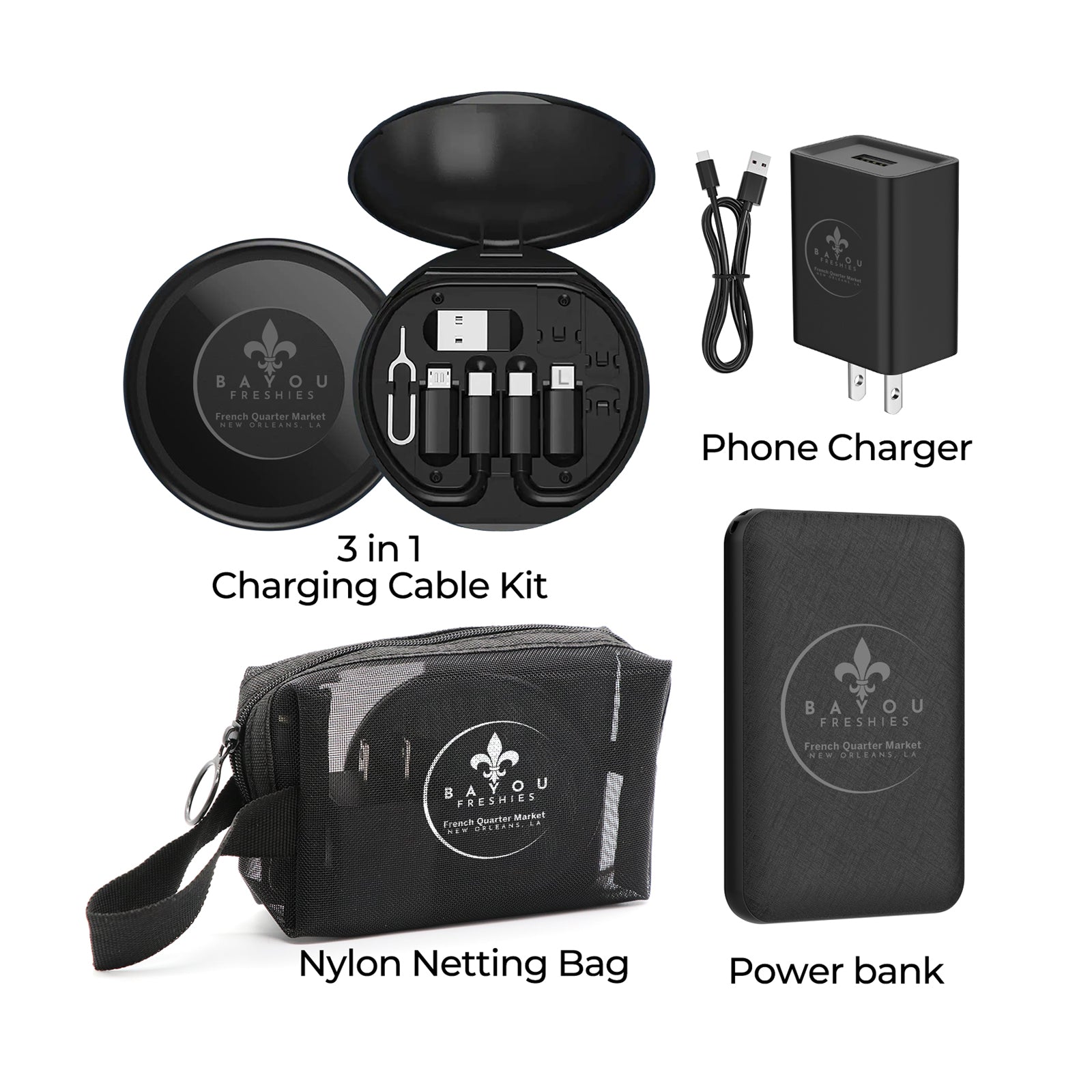 Wowtech Portable Travel Charging Gift Set