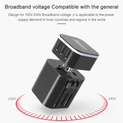 Wowtech Universal Lumminous Travel Charger with USB Type-C Port